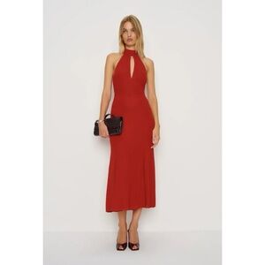 Reformation Noele Dress in Sangre
